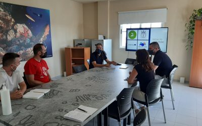 Reunión con el Geoparque Mundial Unesco de El Hierro