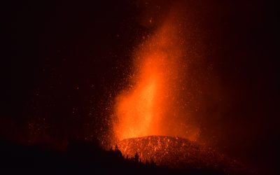 Erupción volcánica de la isla de La Palma, Canarias, España