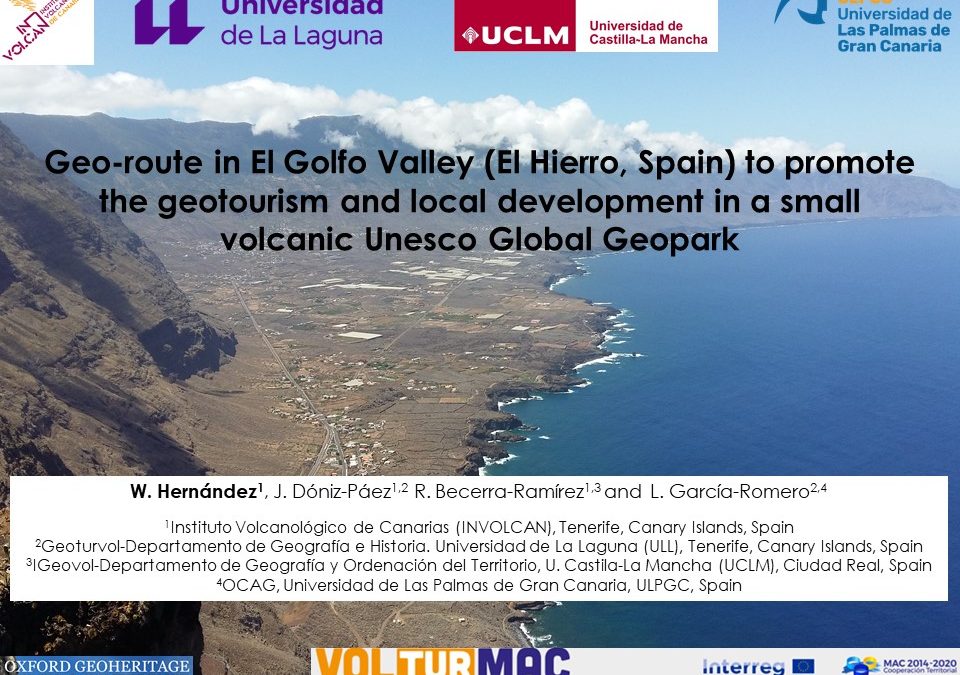 Oxford Geoheritage Virtual Conferene: Geo-route El Golfo, El Hierro, Canarias